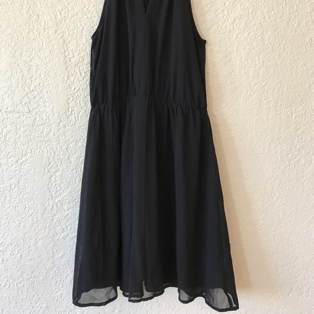 Little black dress.
